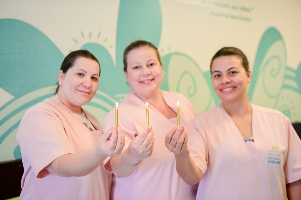 26 anos do Centro de Vacinas Pequeno Príncipe